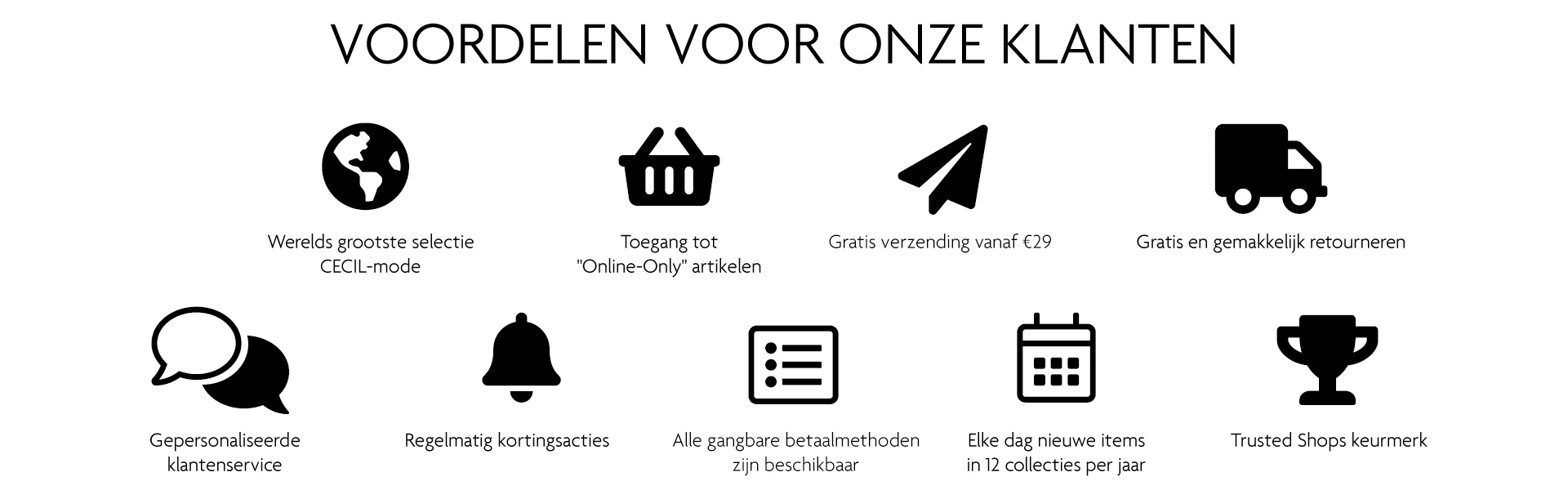 customer benefits