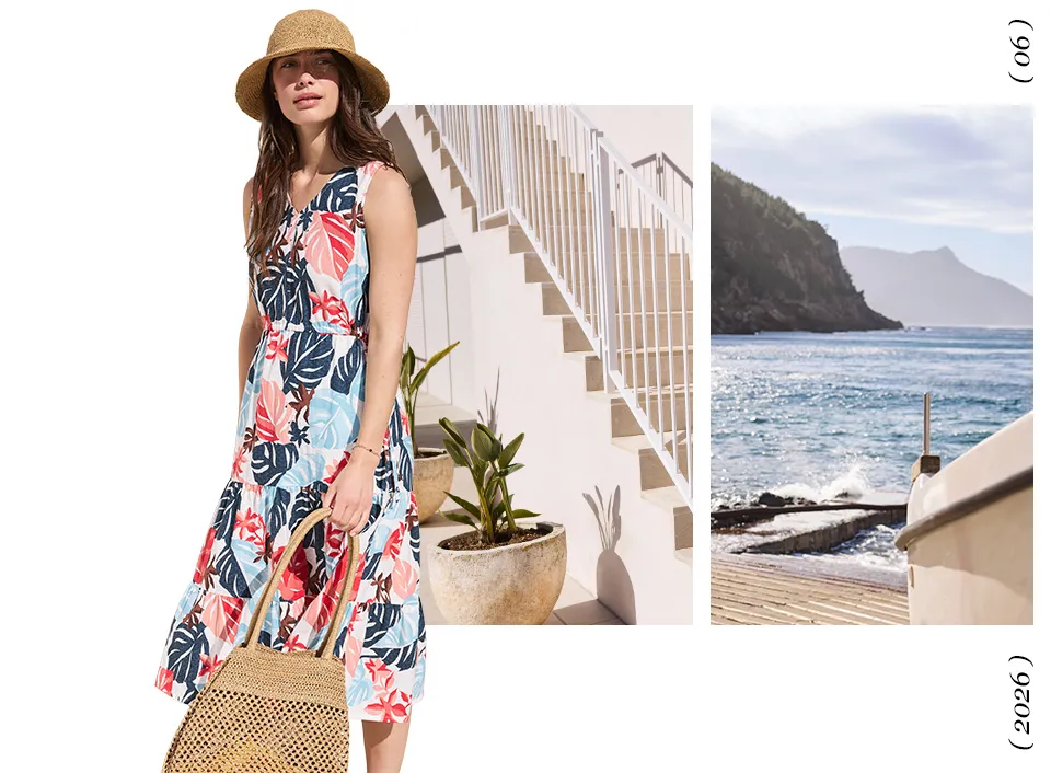 Seaside-ready look