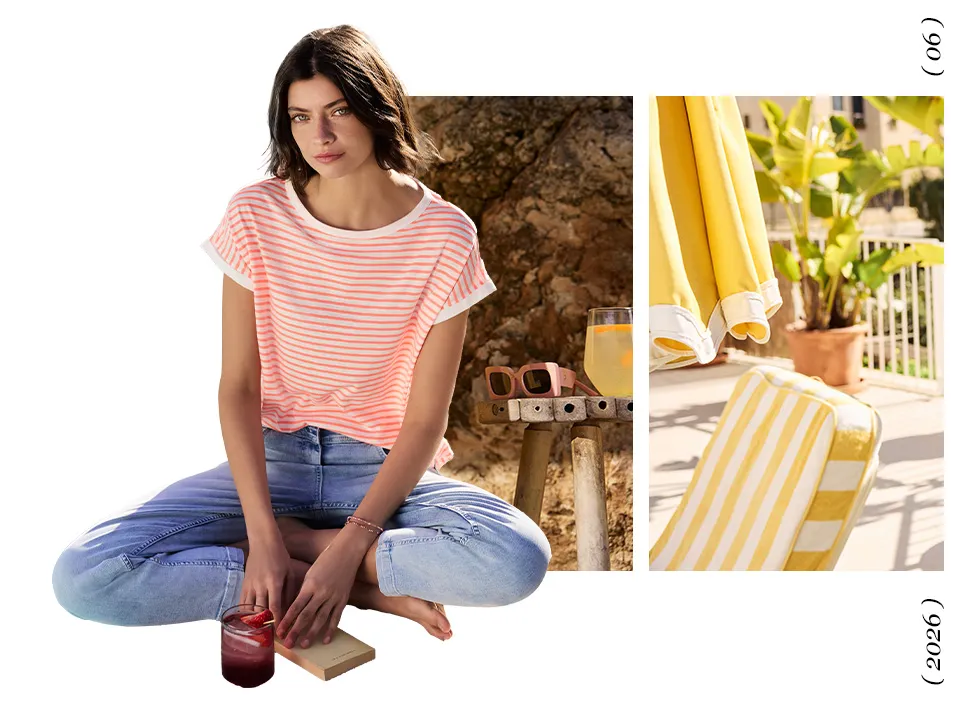 Stripes meet sunshine