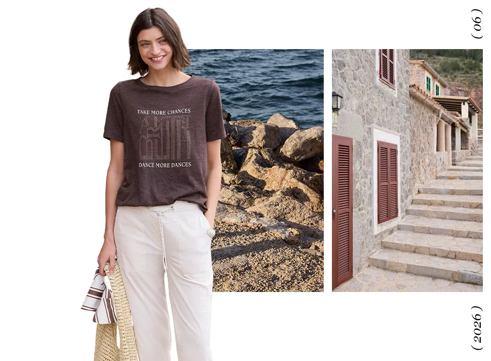 Earthy shades with summer charm